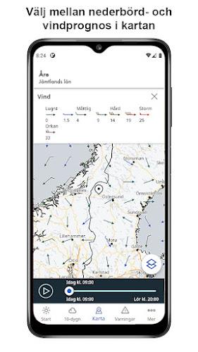 SMHI Väder Скриншот 4
