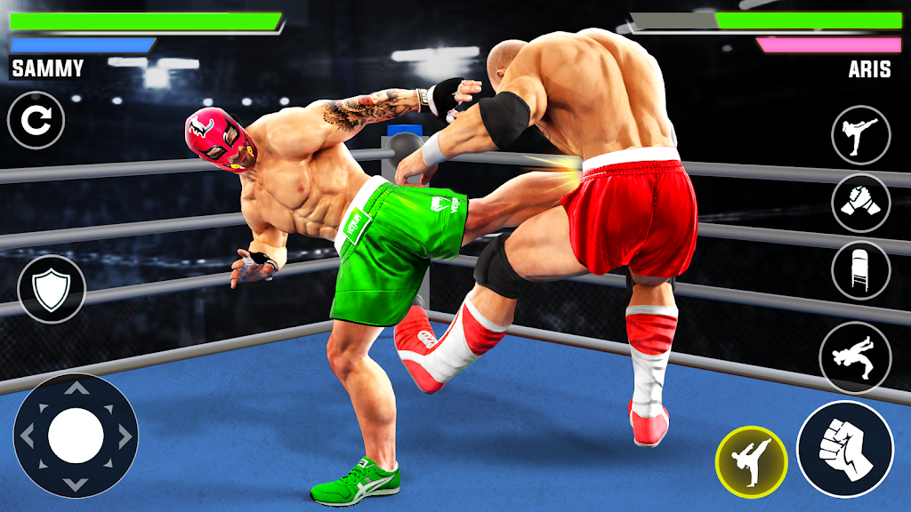 Real Wrestling Arena Fight 3D स्क्रीनशॉट 2