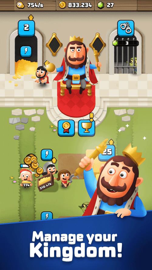 King Royale: Idle Tycoon Screenshot 1