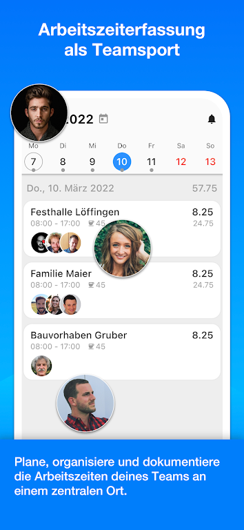 Achim App Arbeitszeiterfassung應用截圖第1張