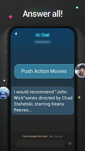 AI ChatBot AI Friend Generator Capture d'écran 1