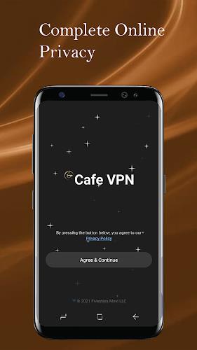 CAFE VPN - Fast Secure VPN App スクリーンショット 2