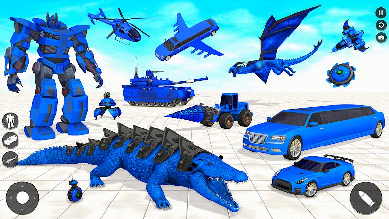 Crocodile Animal Robot Games应用截图第3张