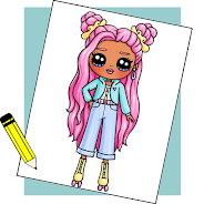 How To Draw Doll स्क्रीनशॉट 2