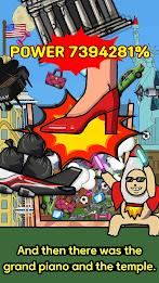 Trash King: Clicker Games Captura de tela 4