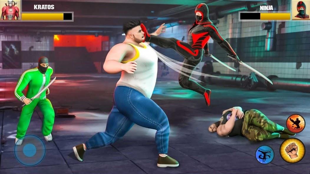 Street Fight: Beat Em Up Games Mod Скриншот 1