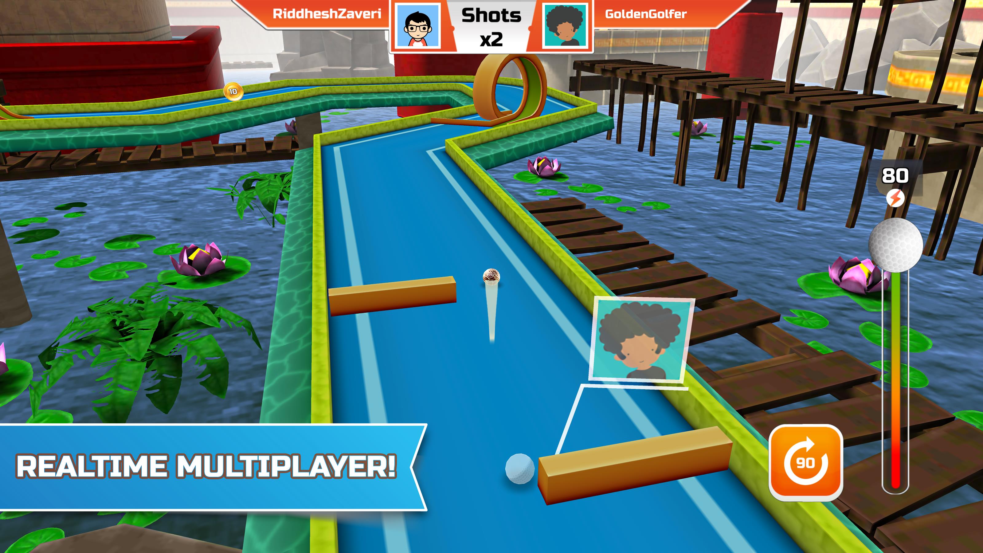 Mini Golf 3D Multiplayer Rival Capture d'écran 2