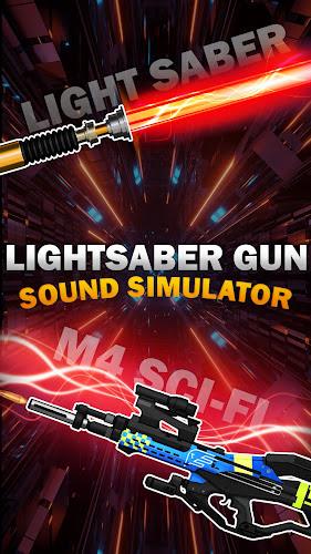 Lightsaber Gun Sound Simulator 스크린샷 1