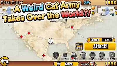 The Battle Cats Mod APK Скриншот 1