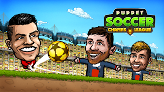Puppet Soccer: Champs League Captura de tela 1