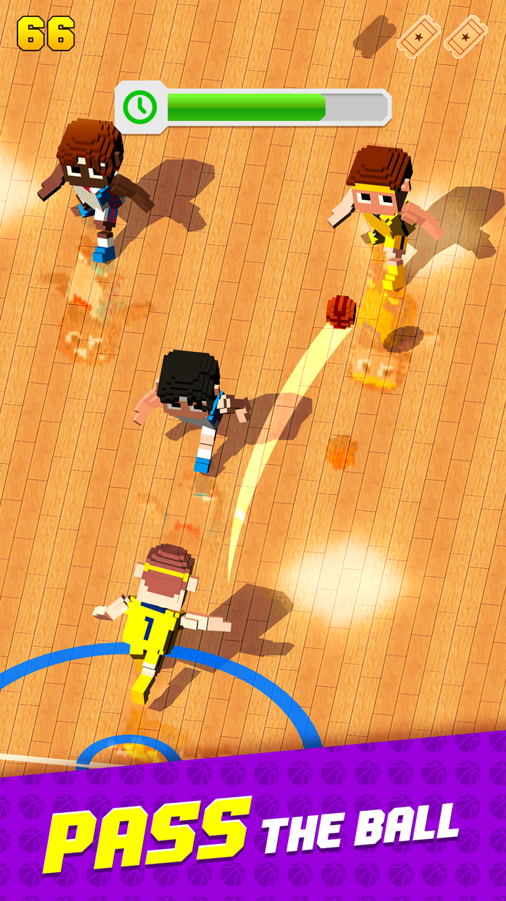 Blocky Basketball FreeStyle スクリーンショット 2