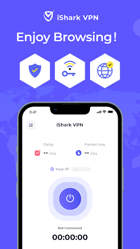 iSharkVPN - Secure & Super Vpn Скриншот 4