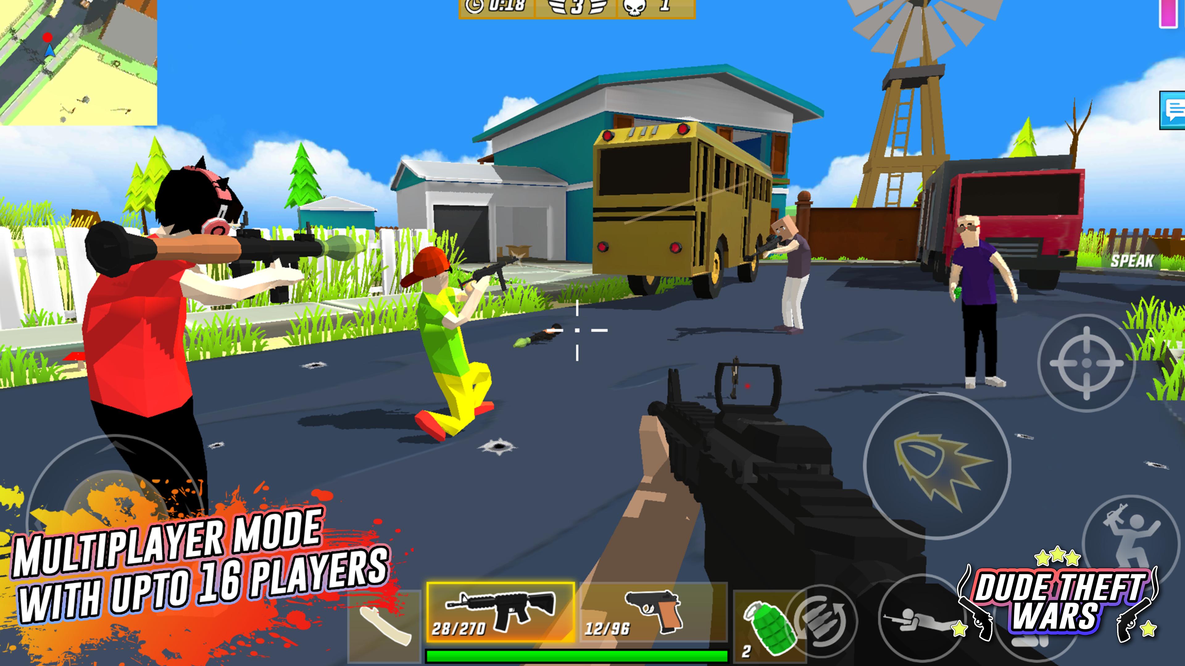 Dude Theft Wars FPS Open world Capture d’écran 2