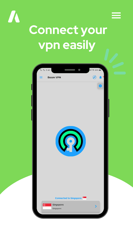 Beam VPN - Fast & Secure Screenshot 1