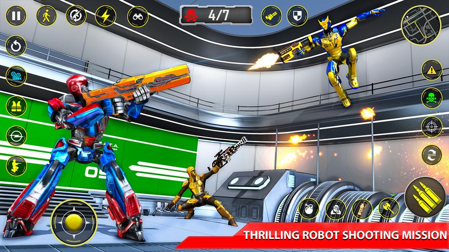 Robot Shooting Game स्क्रीनशॉट 3