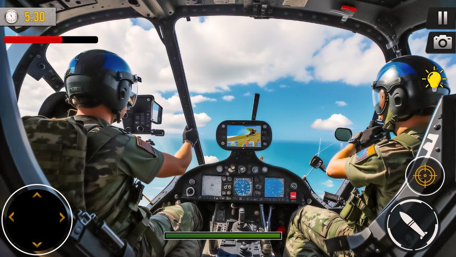 Gunship Battle Offline Game Screenshot 2