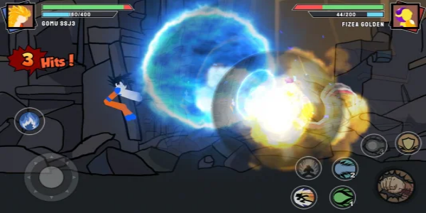 Stickman Warriors應用截圖第2張