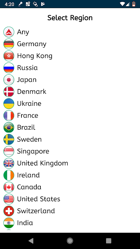 Delta VPN : Secure VPN Proxy : VPN UK, IRAN, USA應用截圖第3張