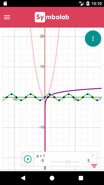 Symbolab Graphing Calculator Captura de pantalla 3