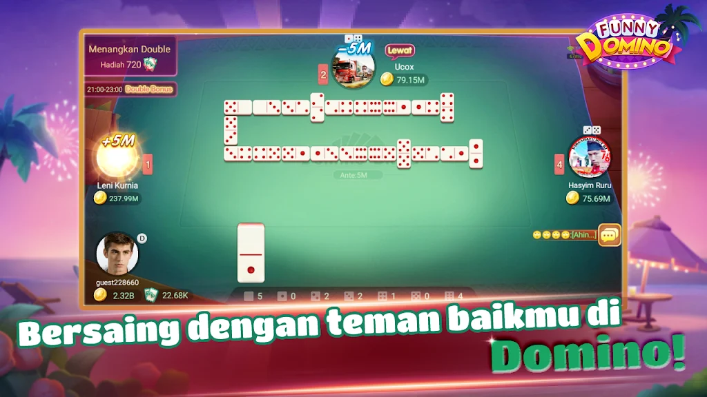Funny Domino:Gaple QiuQiu應用截圖第2張