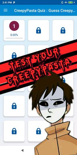 creepypasta quiz Screenshot 2