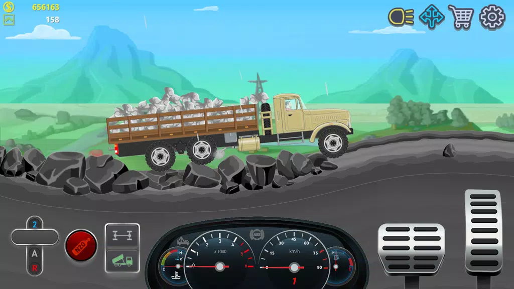 Trucker Real Wheels: Simulator应用截图第4张