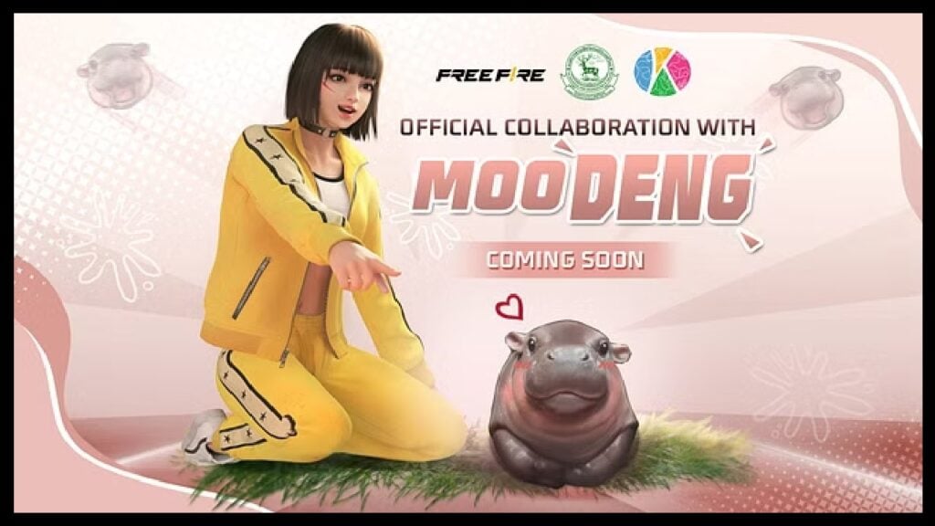 News flash! Garena brings the cute little hippo Moo Deng to Free Fire!