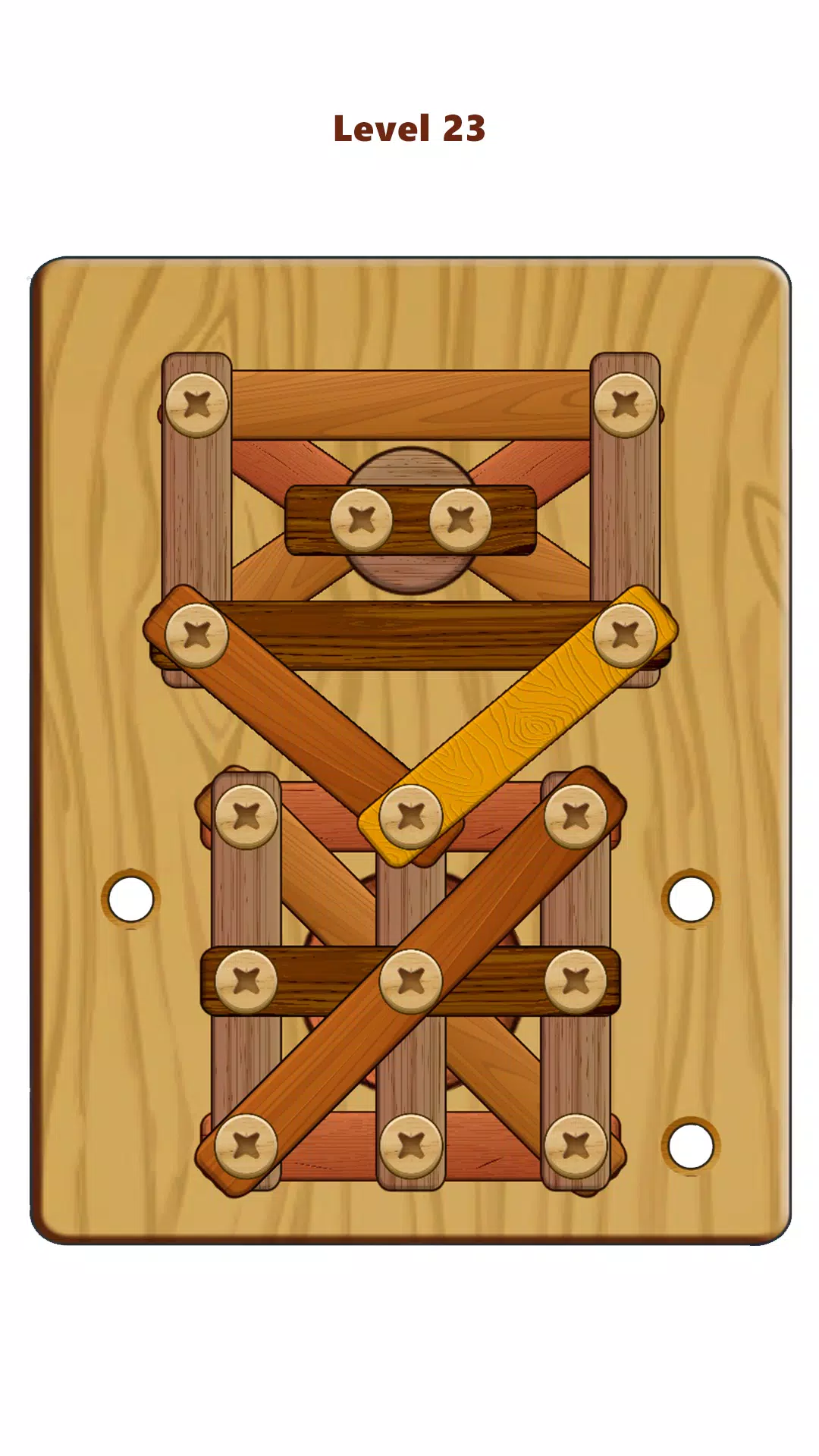 Wood Nuts & Bolts Puzzle应用截图第2张