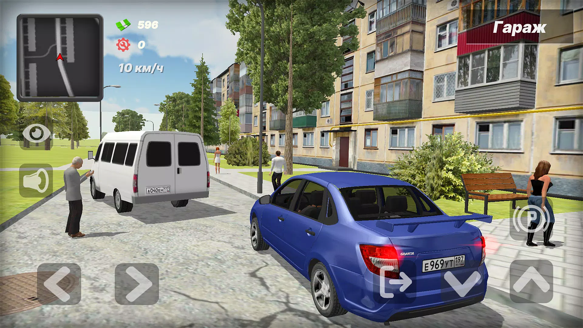Лада Гранта. Игра про машины Screenshot 1