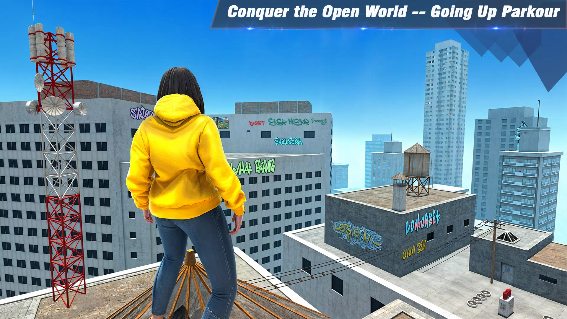Going Up Parkour Only Rooftop スクリーンショット 3