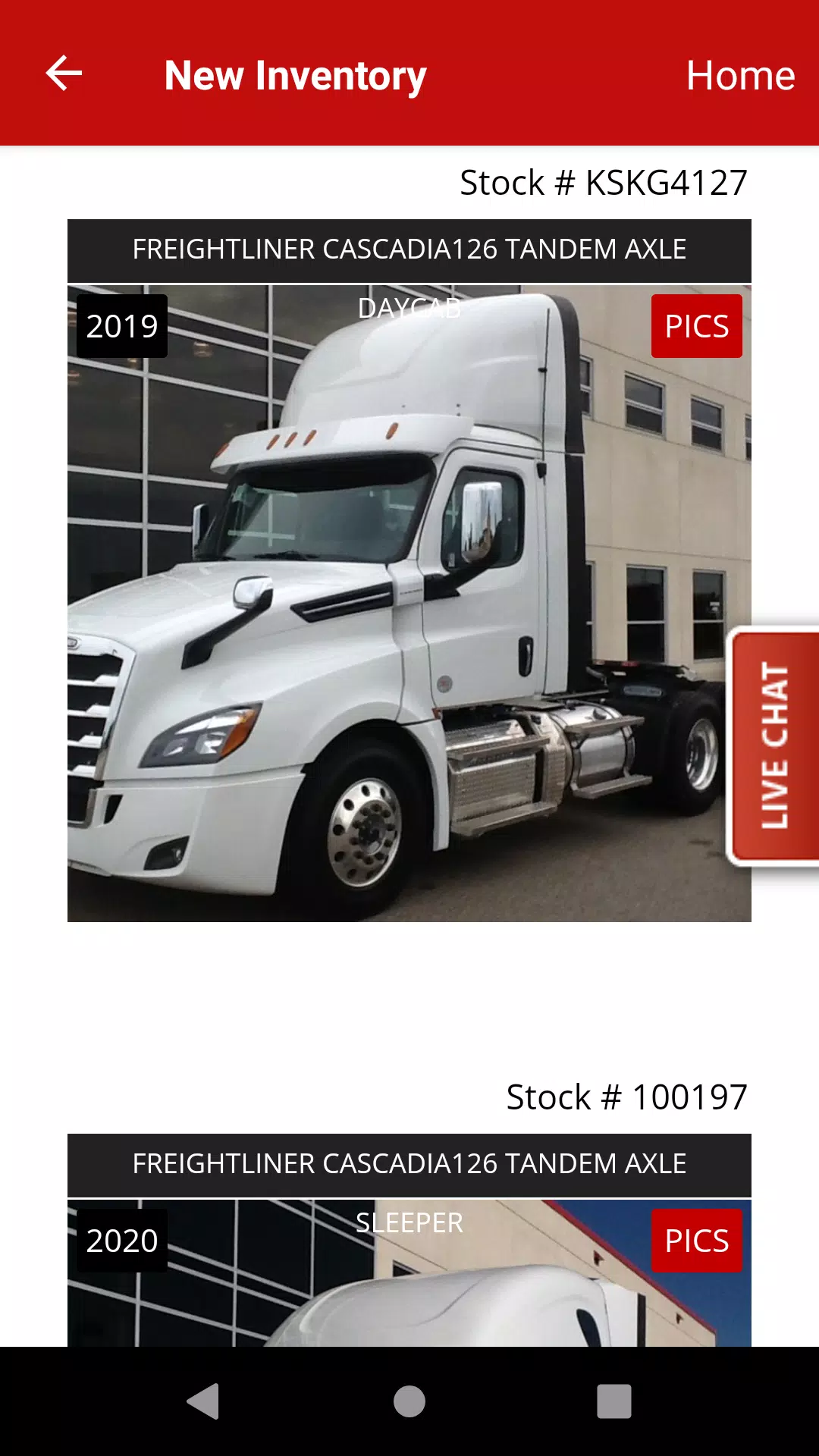 Momentum Truck Group Captura de tela 3