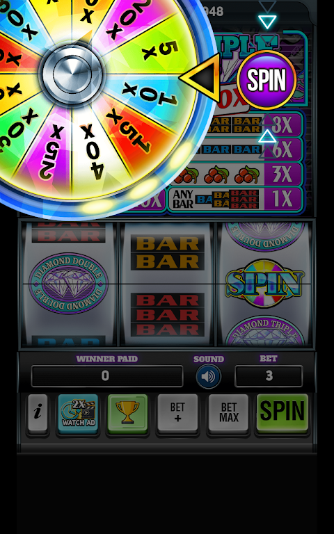 Diamond Triple Slots - Vegas Slots Скриншот 1