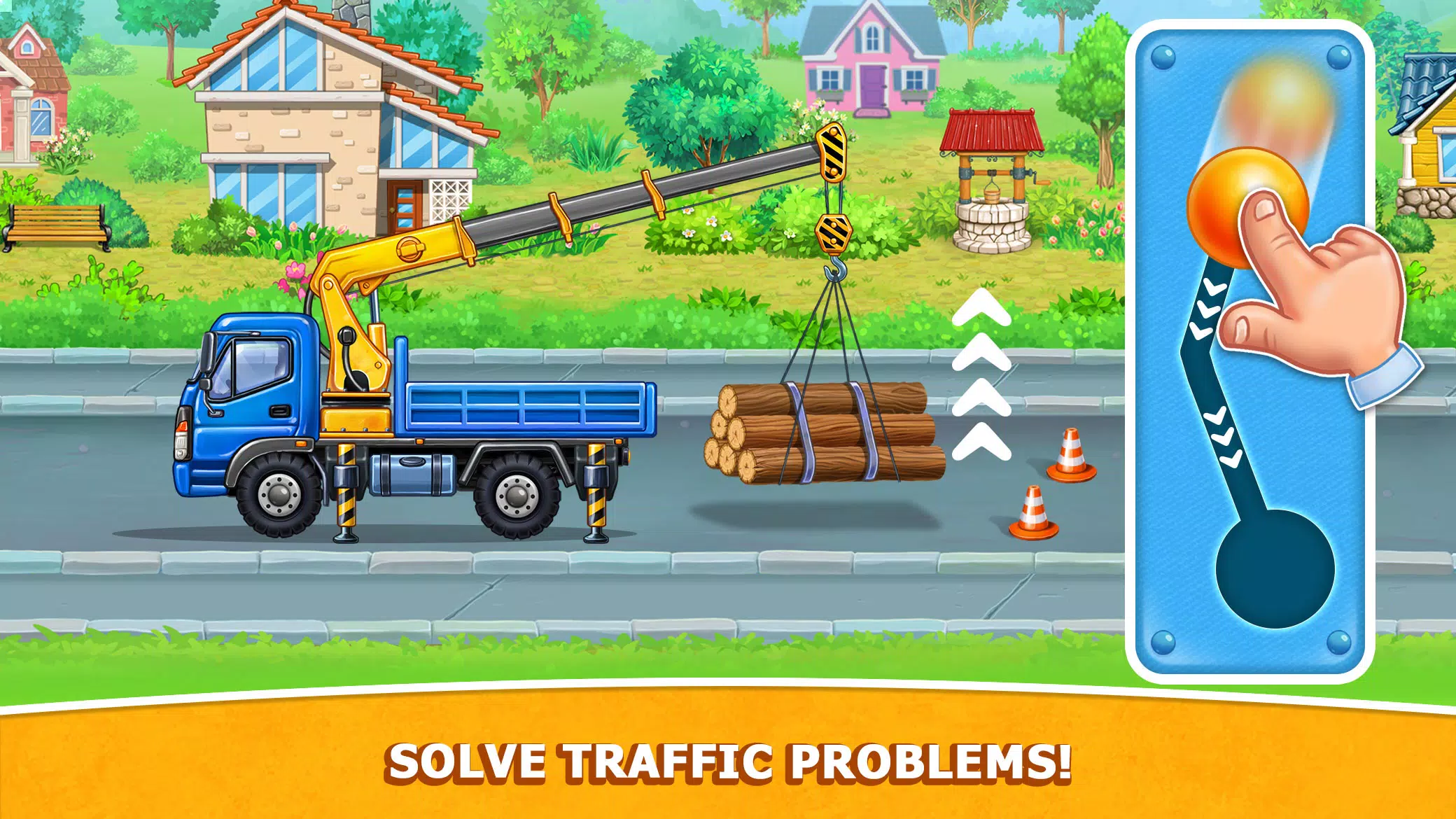 Kids Truck: City Builder Games Capture d’écran 2