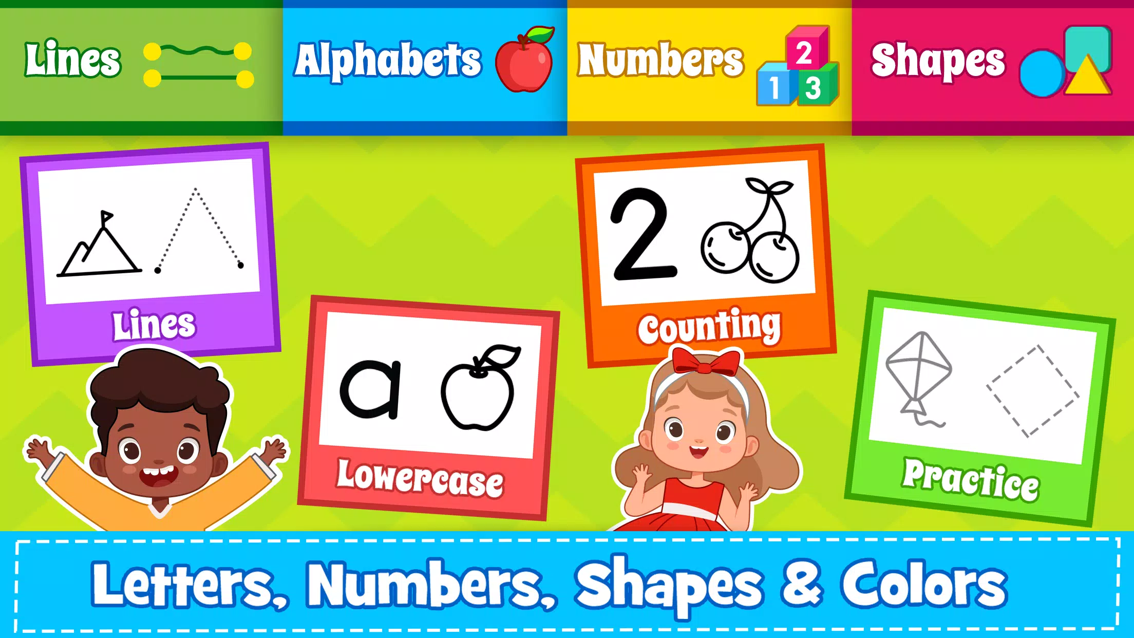 ABC Tracing Preschool Games 2+ 스크린샷 1