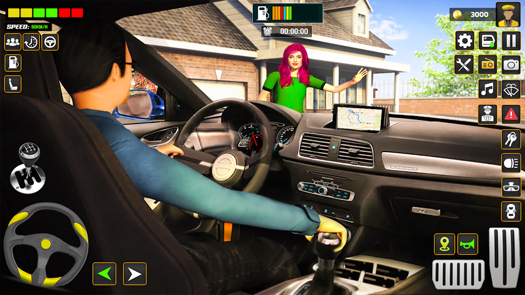 City Cab Driver Car Taxi Games 스크린샷 1