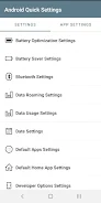 Android Quick Settings Captura de pantalla 2