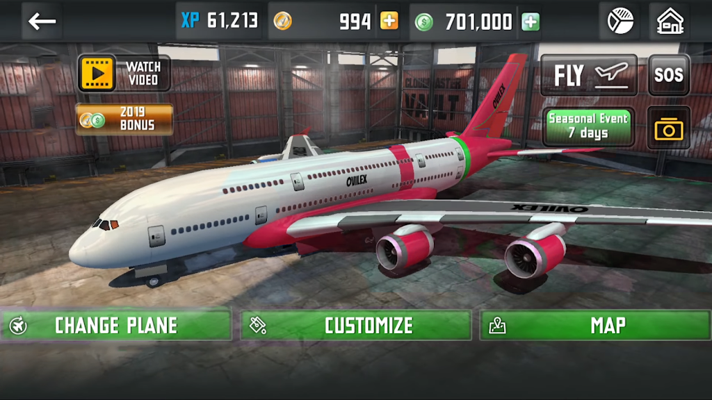 Pilot Games: Airplane Games Captura de pantalla 3