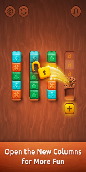 Colorwood Sort Puzzle Game Mod Captura de tela 3