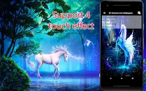 Unicorn Live Wallpapers Скриншот 4