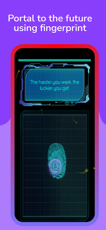 Real Fingerprint Fortune Test Capture d'écran 2