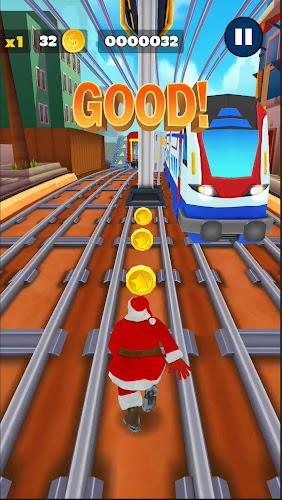 Subway Santa Claus Runner Xmas應用截圖第4張