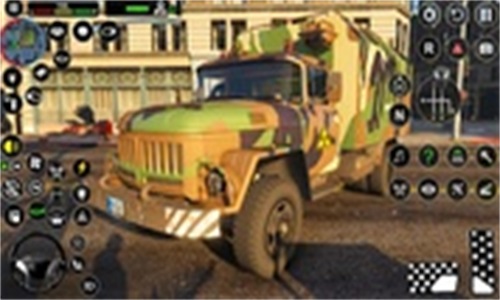 Army Truck Battle Simulator 3D スクリーンショット 1