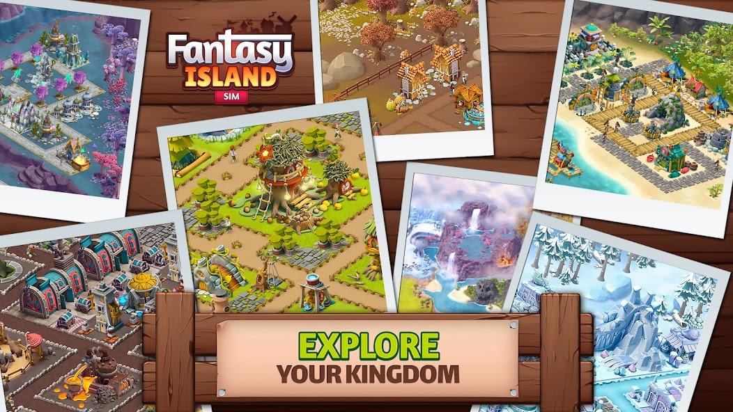 Fantasy Island: Fun Forest Sim Mod應用截圖第4張