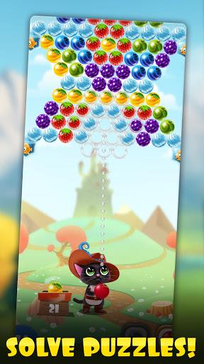 Fruity Cat: bubble shooter! स्क्रीनशॉट 1