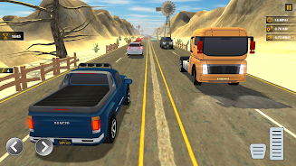 Heavy Traffic Rider Car Game スクリーンショット 3