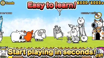 The Battle Cats Mod APK Скриншот 2