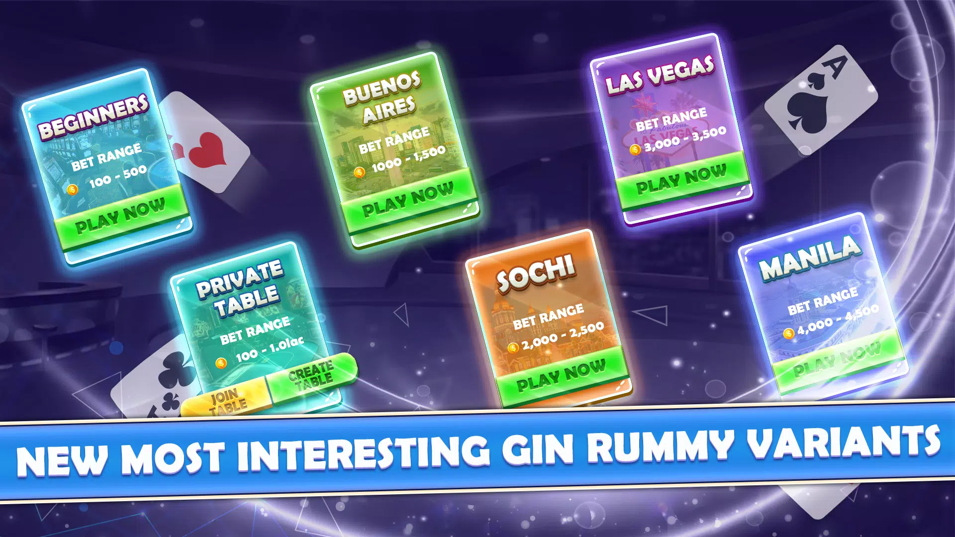 Gin Rummy Multiplayer Capture d'écran 2