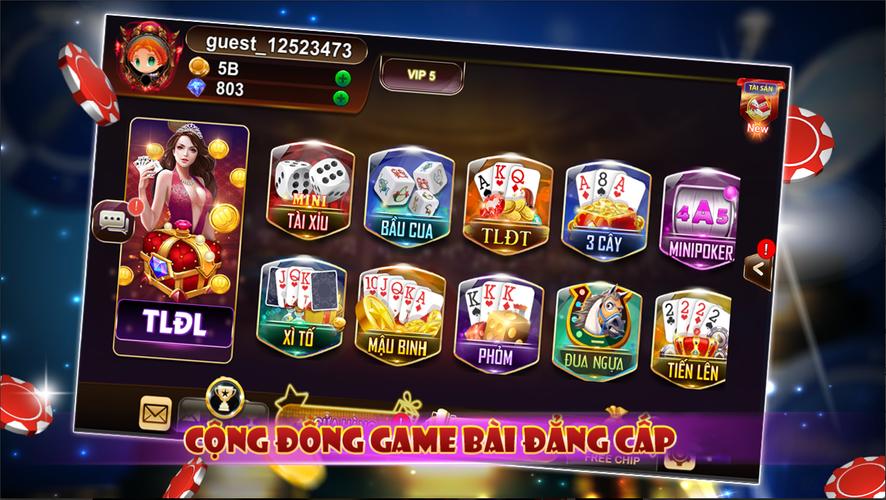4Play - Xì Tố Xì Phé Online應用截圖第1張