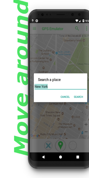 GPS-Emulator Screenshot 2
