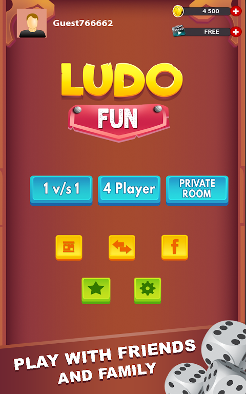 Ludo Fun: Free Family Dice Game应用截图第2张